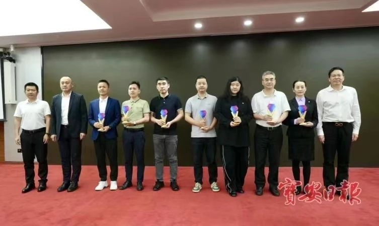 喜报！jinnianhui今年会荣获宝安区2023年重点商贸贡献奖（一等奖）